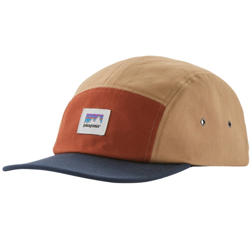 Patagonia Graphic Maclure Hat Shop Sticker/ Grayling Brown