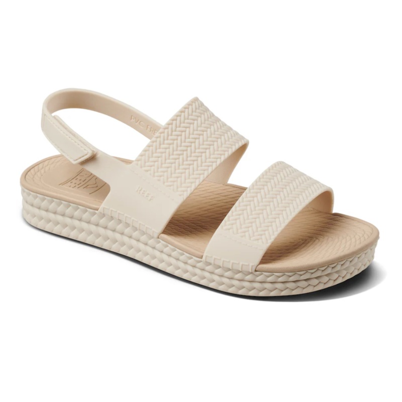 Reef Womens Water Vista Sandal 10 White/Tan