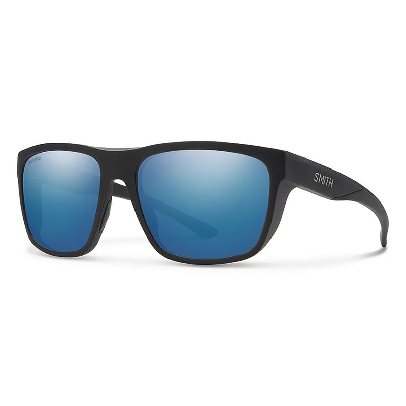 SMITH Barra Matte Black – ChromaPop Glass Polarized Blue Mirror