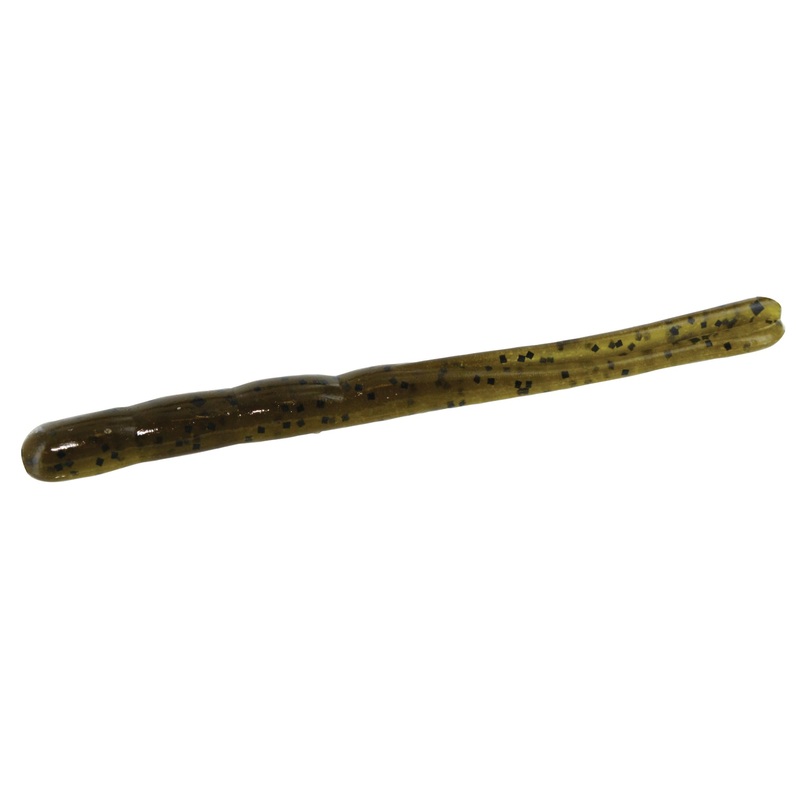 Zoom Bait 4″ Z-Drop Worm Green Pumpkin 15 Pack