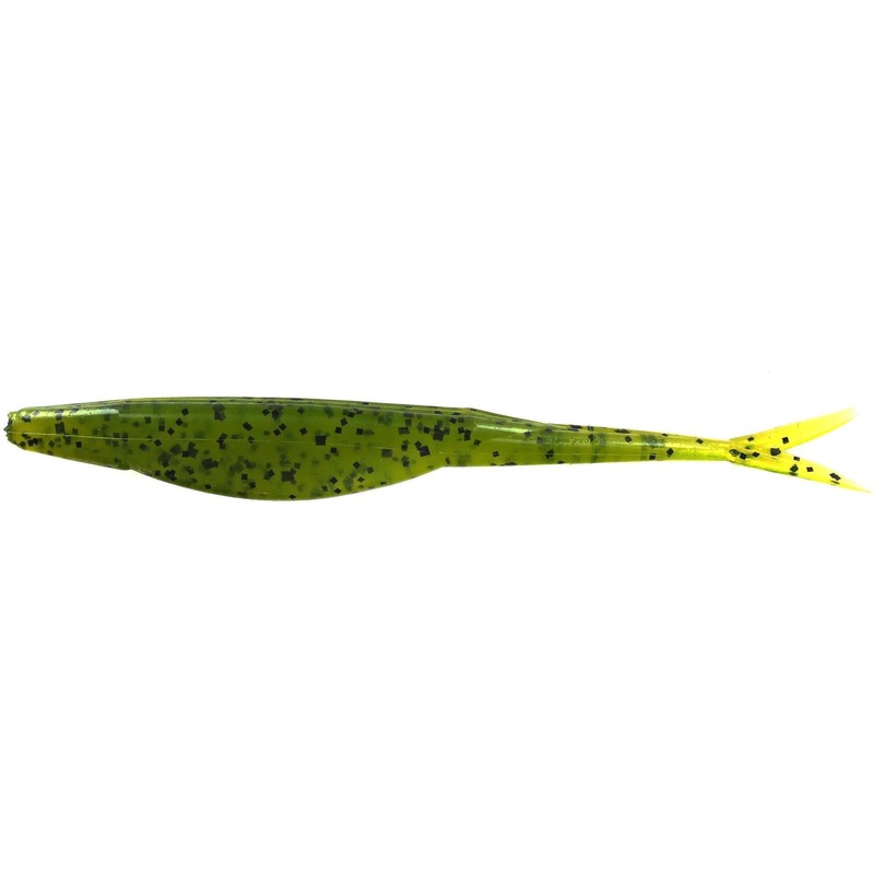 Zoom Super Fluke 5” Watermelon Seed 10Pk