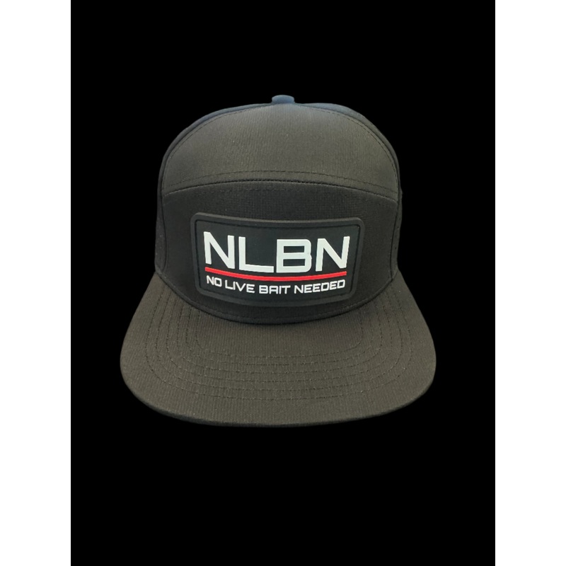 NLBN Performance Red Lockup Hat 6 Panel – Grey