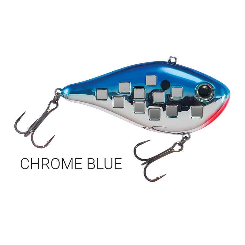 Reef Runner Flash Shad TF6: 1/2oz Chrome Blue
