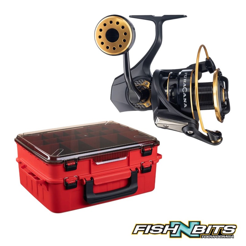Ryobi – Furacana 6500 With Bite Science Tackle Box Large