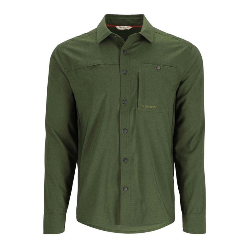 Simms Challenger LS Shirt S CINDER