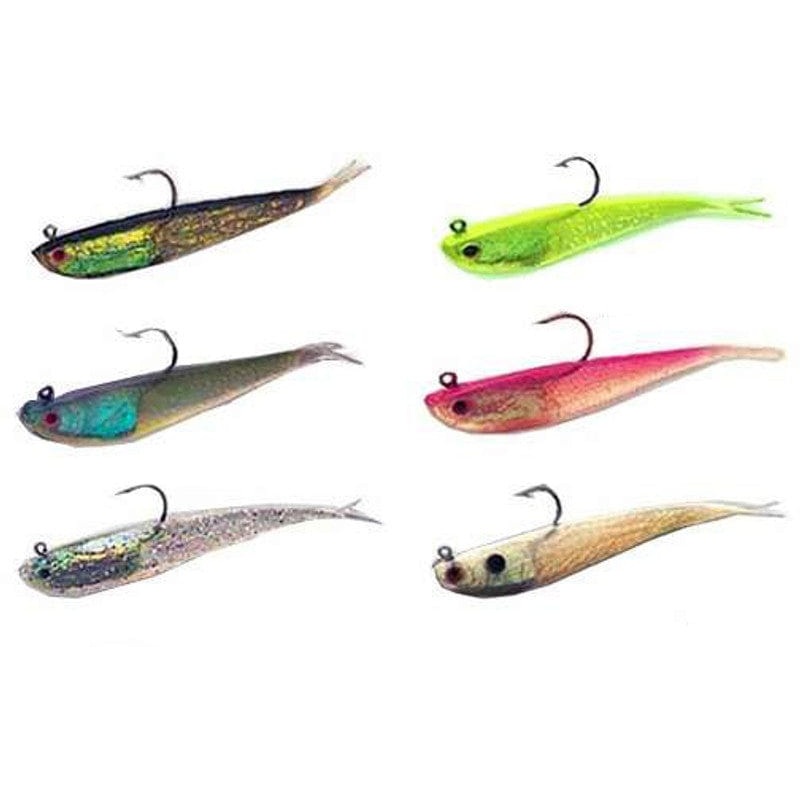 Tsunami Split Tail Minnow 4″ (1/2 oz) Black Back