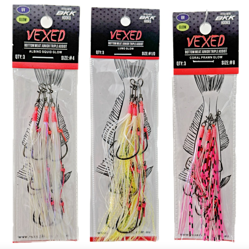 Vexed Bottom Meat Junior Assist 3-pack 1 Orange Glow
