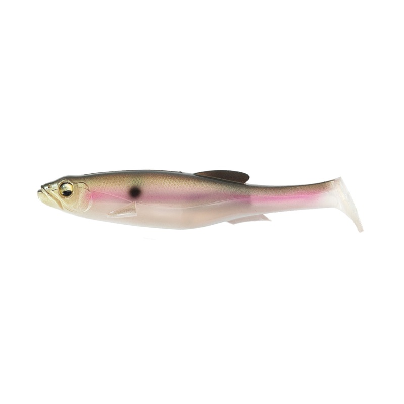 Megabass 6″ Magdraft Freestyle Swimbait Albino Pearl Shad