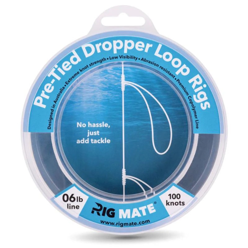 Rig Mate Roll of Pre-tied Dropper Loop Rigs 100lb 50 Knots