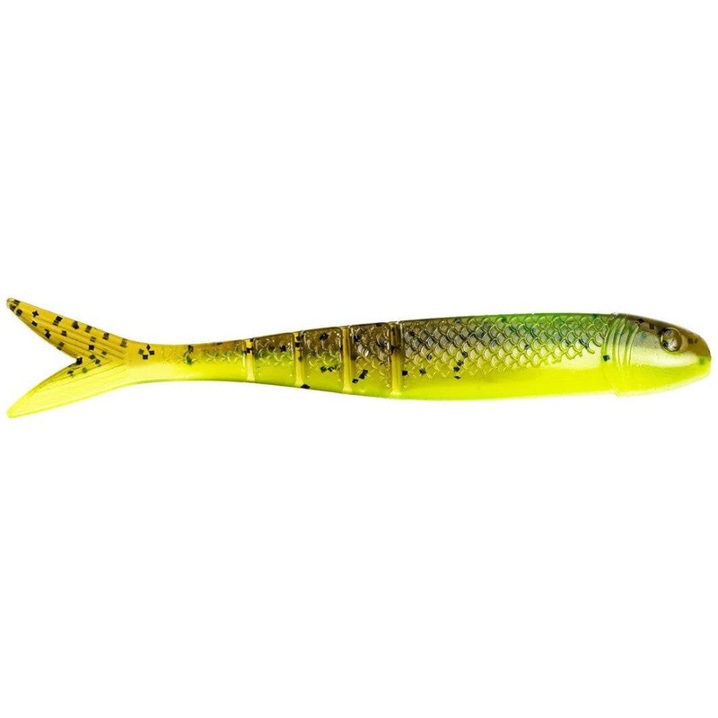 Strike King KVD Blade Minnow 4 1/2″ Green Pumpkin Chartreuse Belly