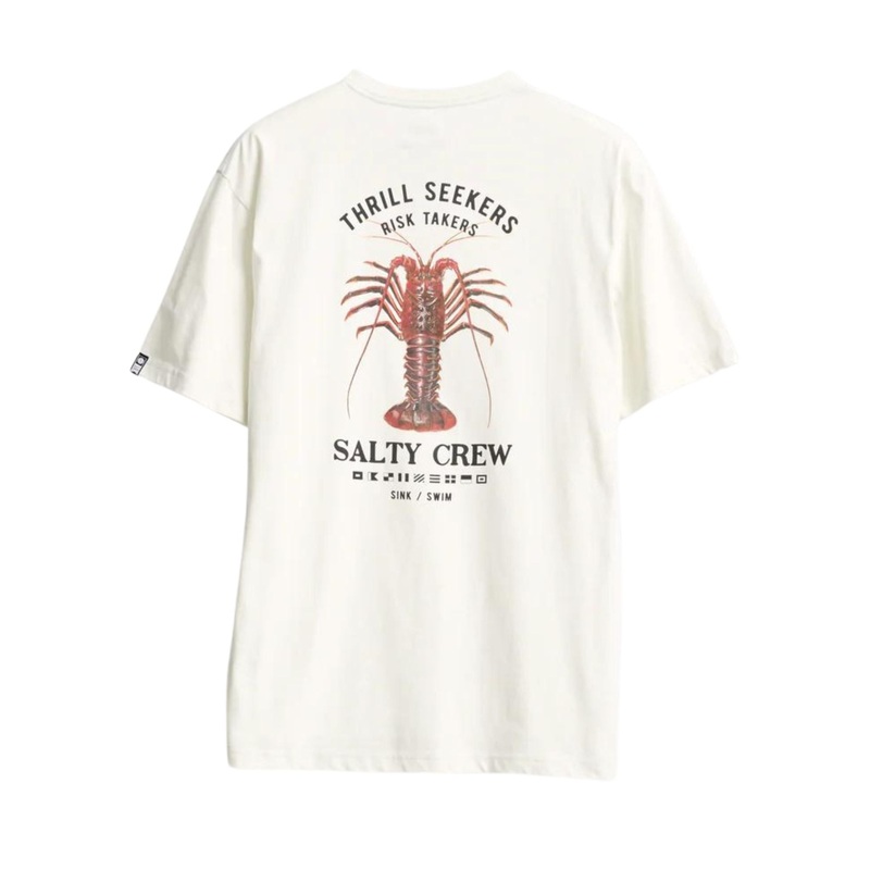 Salty Crew Buggin Out Premium S/S Tee S BONE