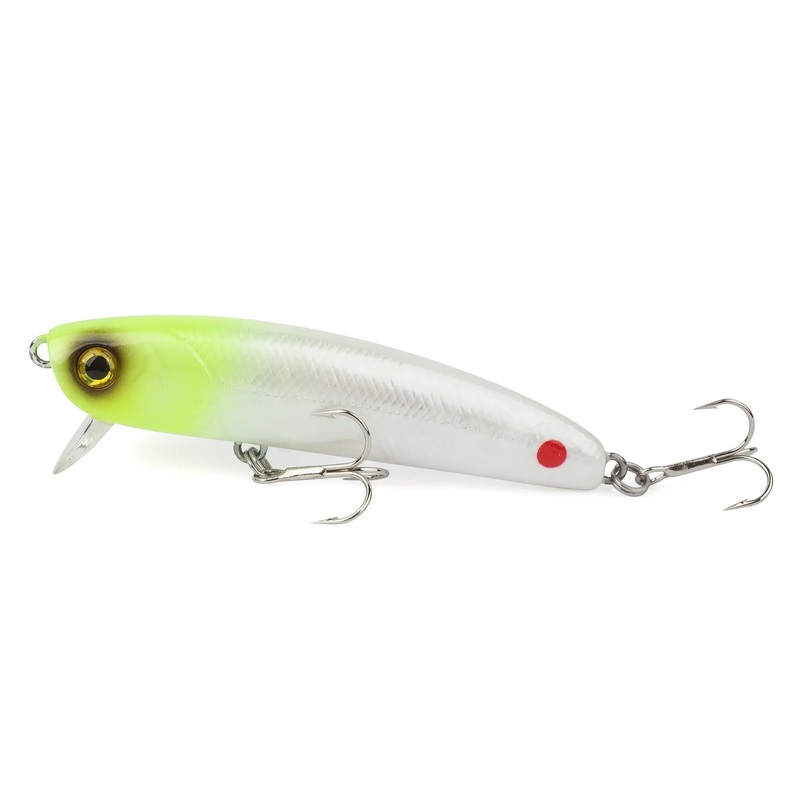 SUMLURES Cotocas Medium – 83mm #368 PEARL YELLOW HEAD