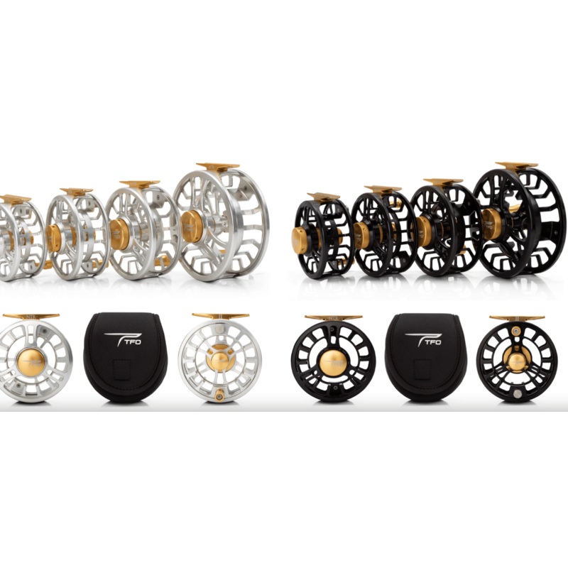 TFO NTR Fly Reel TFR NTR III BG (8wt Black/Gold)
