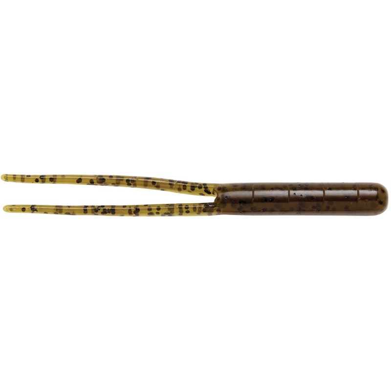 Z Man Split Tail Trailerz Green Pumpkin 10 Pack