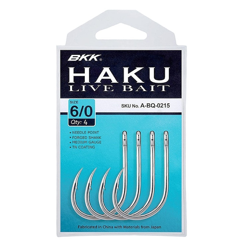 BKK Haku Livebait 2/0 – 6 Per Pack