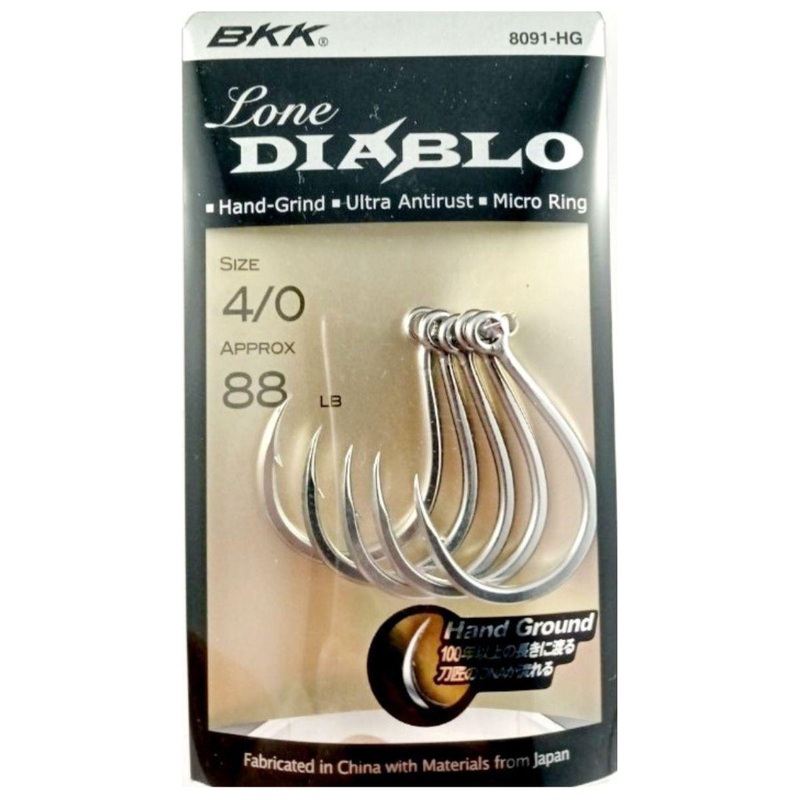 BKK Lone Diablo Inline Hooks 2/0