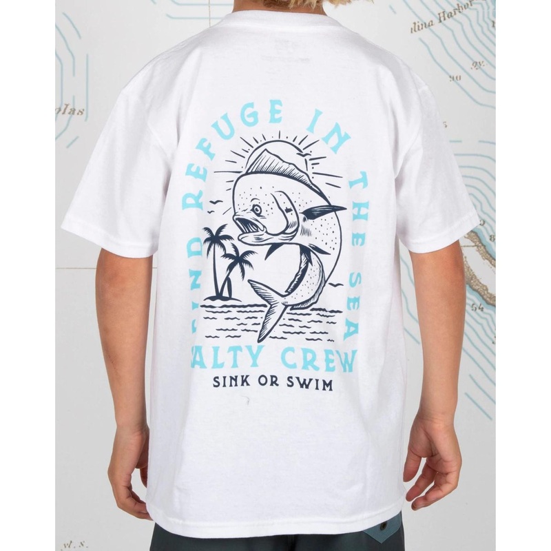 Salty Crew Youth Dancin Dodo S/S Tee S WHITE