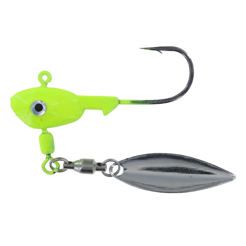 Spot Choker Underspin Charteuse 1/2 oz 3/0