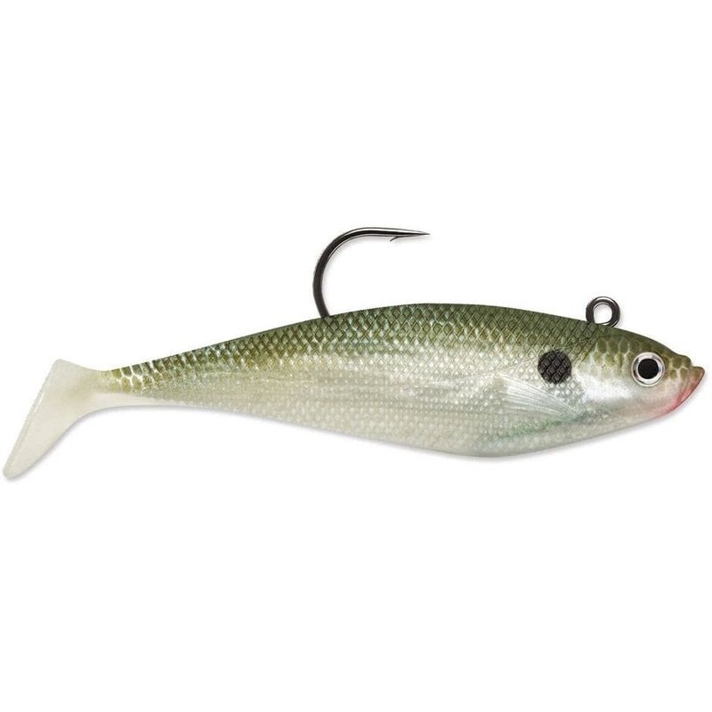 Storm Wildeye Swim Shad Olive Shad 3″ 3pk