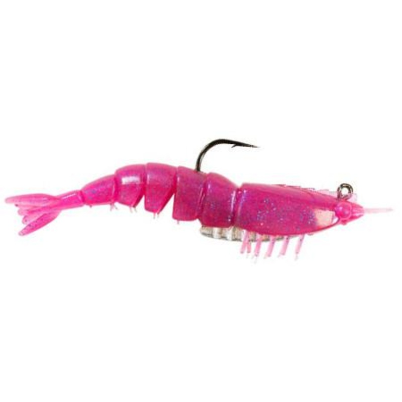 Zman Rigged Ez Shrimpz 3.5inch Soft Plastic Lure Pack Morningwood – Mega Clearance Morningwood