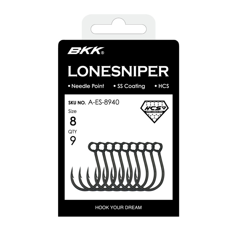 BKK Lone Sniper Hook 1 8-pack