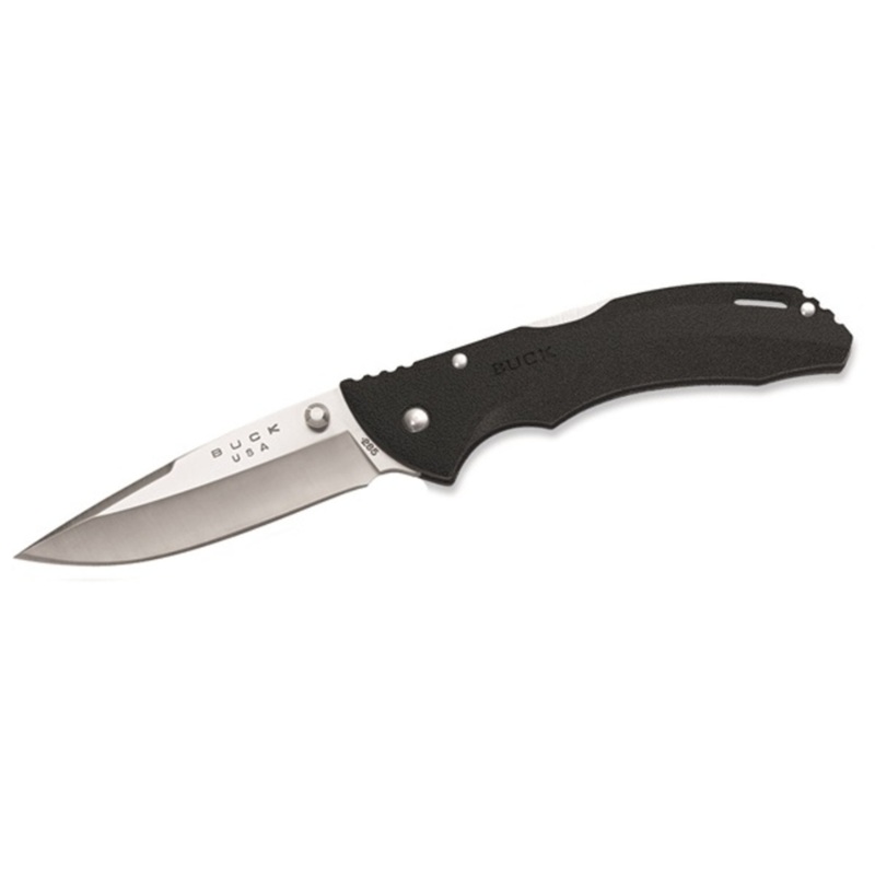 Buck Bantam Drop Point Folding Knife Black 7CM