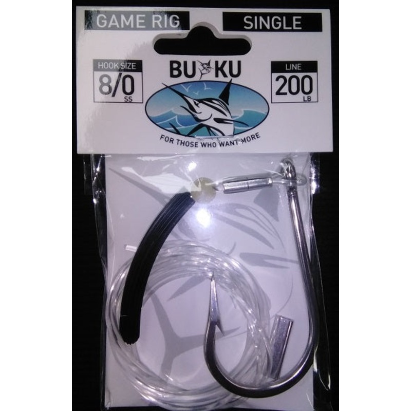 Buku Single Game Rig 200lb-6/0