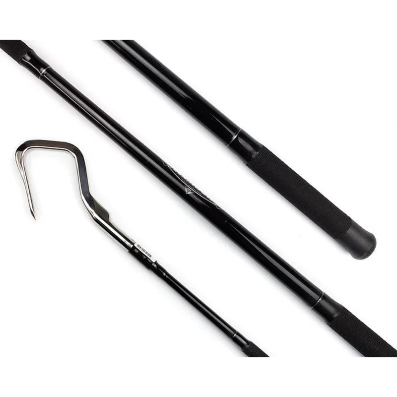 Hookem Cast Diamond Head Fixed Gaff with Fibreglass Handle CGD3-120