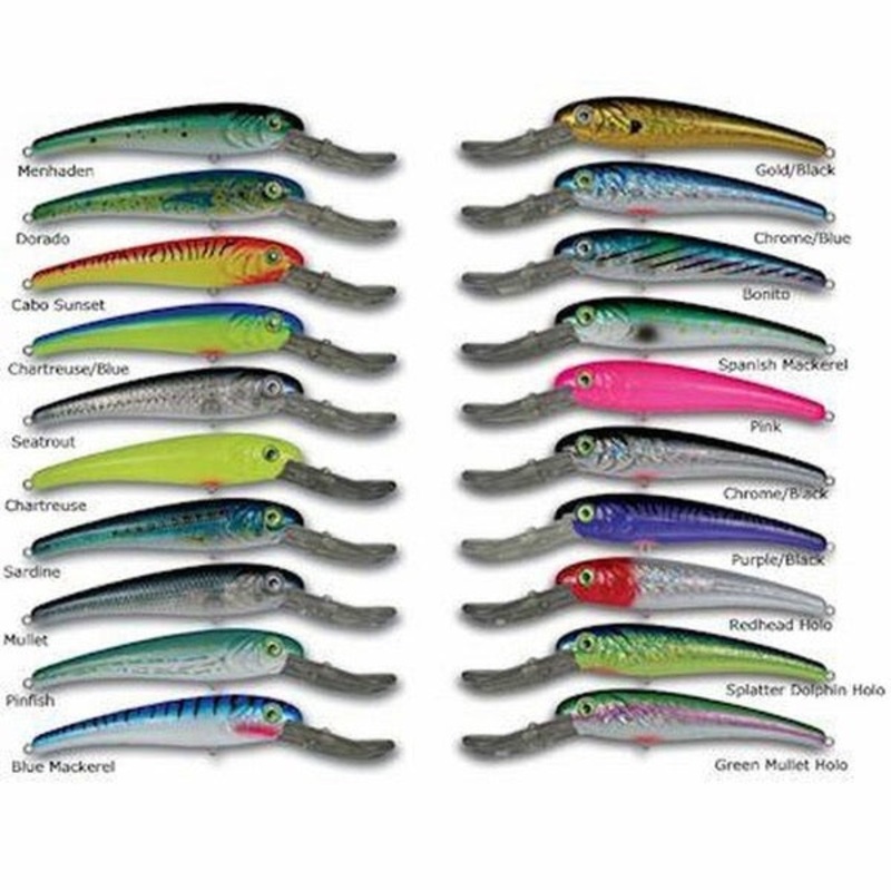 Manns Stretch Diving Plugs Blue Mackerel 25 ft