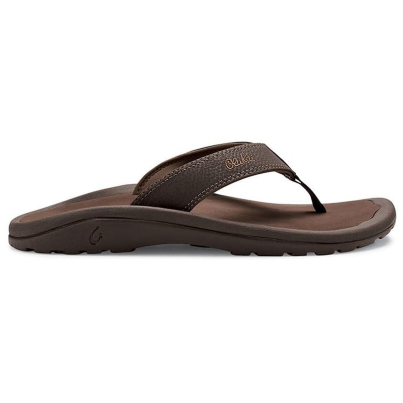 Olukai Ohana Thong Mens Dark Java Ray US10 Dark Java Ray