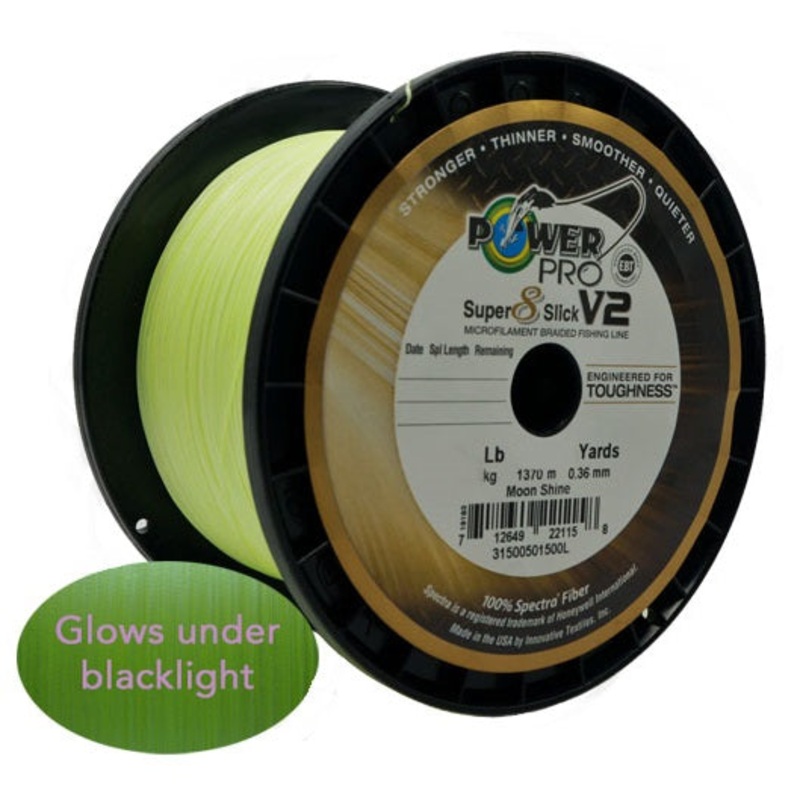Power Pro Super Slick 8 V2 Moonshine Braid Line 3000m 20lb