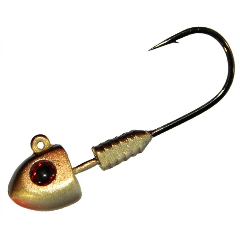Tackle Tactics DemonZ Jig Heads 1/0H – 1/4oz Golden Boy