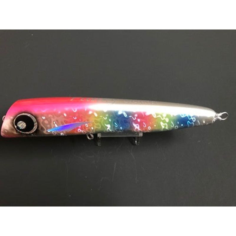 Atlantis Funky Soda Swimming Popper 200F Black Back Gold Line