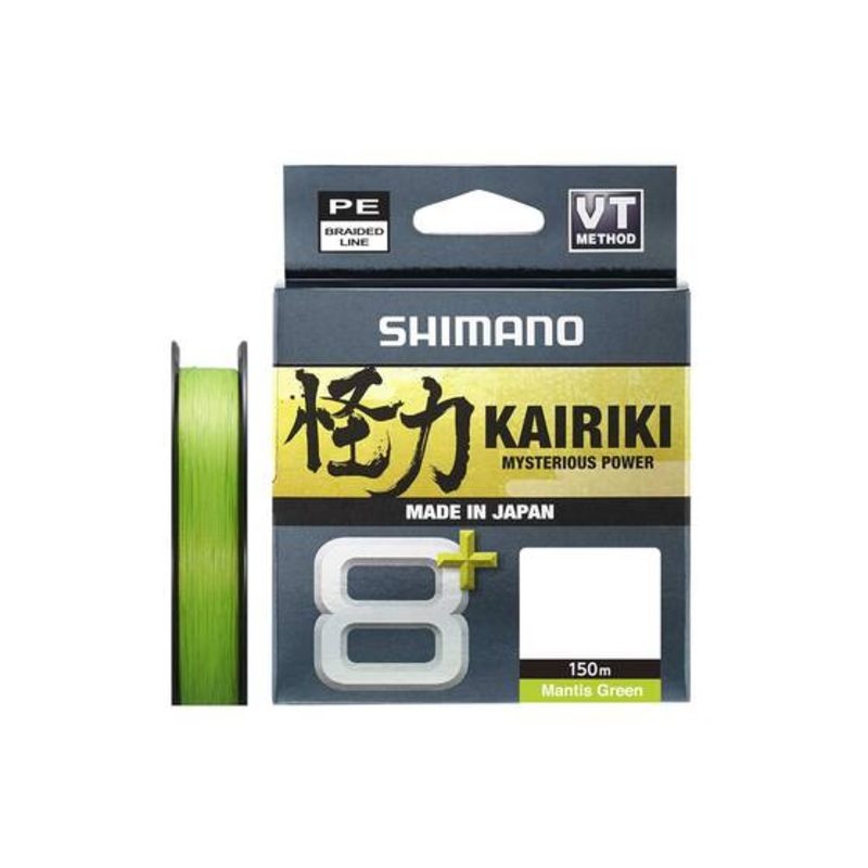 Shimano Kairiki 8+ Plus Braid Green 150m 10lb