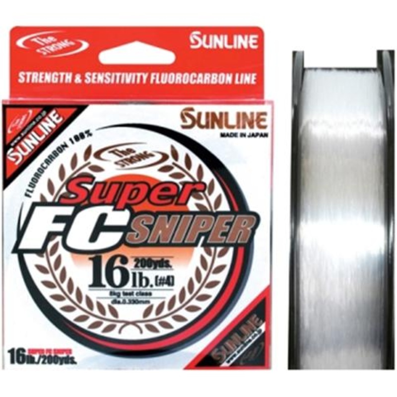 Sunline Super FC Sniper Fluorocarbon Leader 200yds 2lb