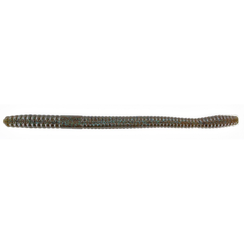 Zoom Magnum Trick Worm 7” Green Pumpkin Blue 8Pk