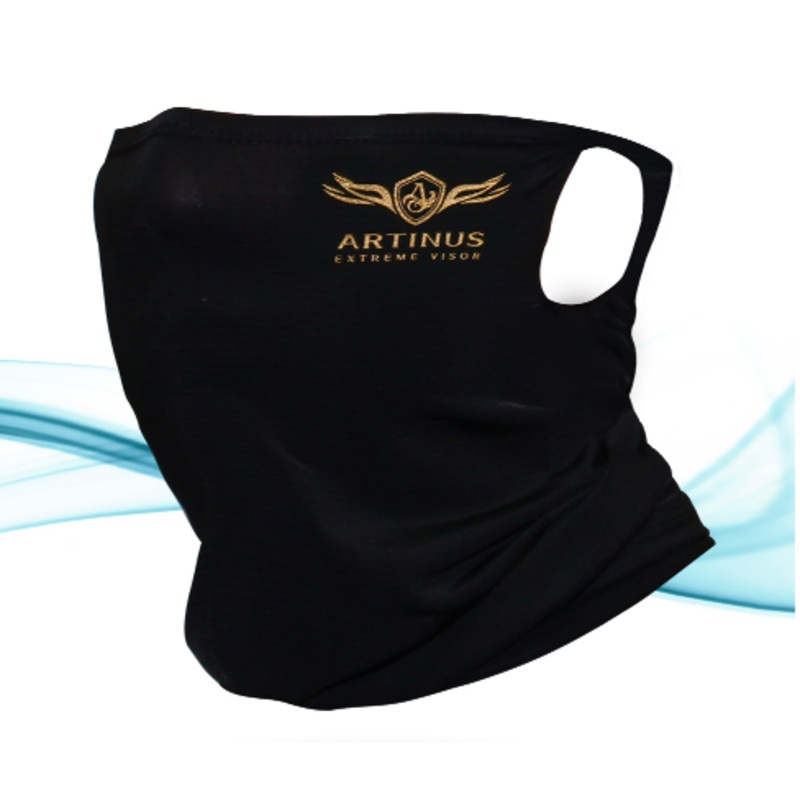 Artinus Stripe Face Mask AA-889 Black