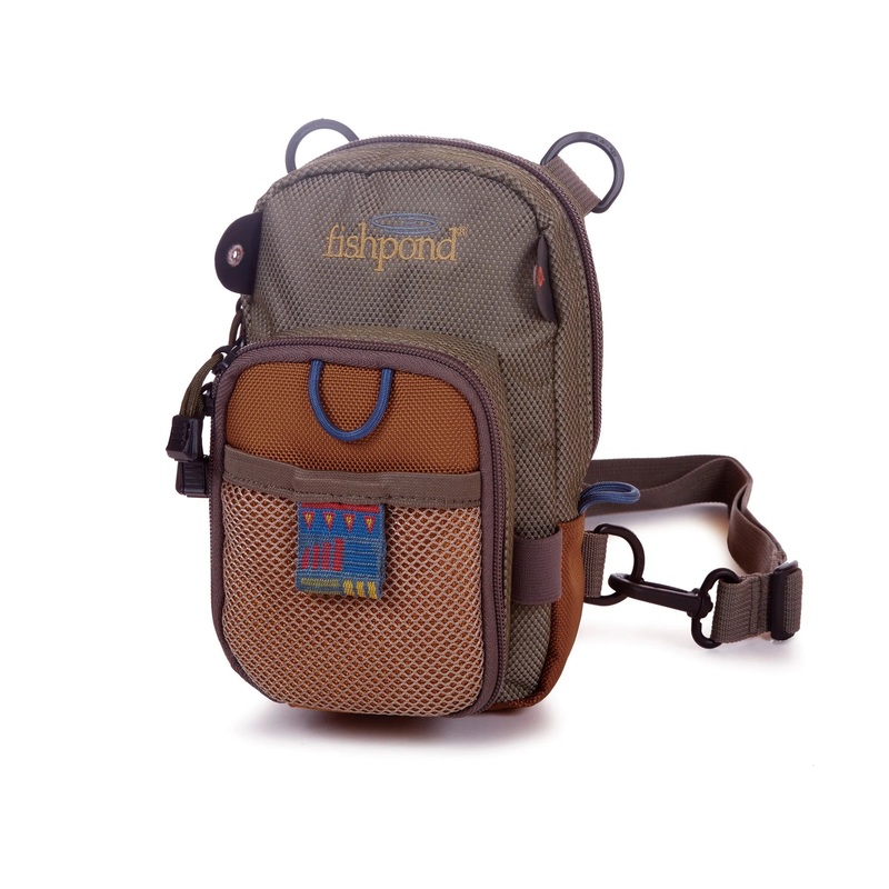 Fishpond San Juan Vertical Chest Pack Sand/Saddle Brown