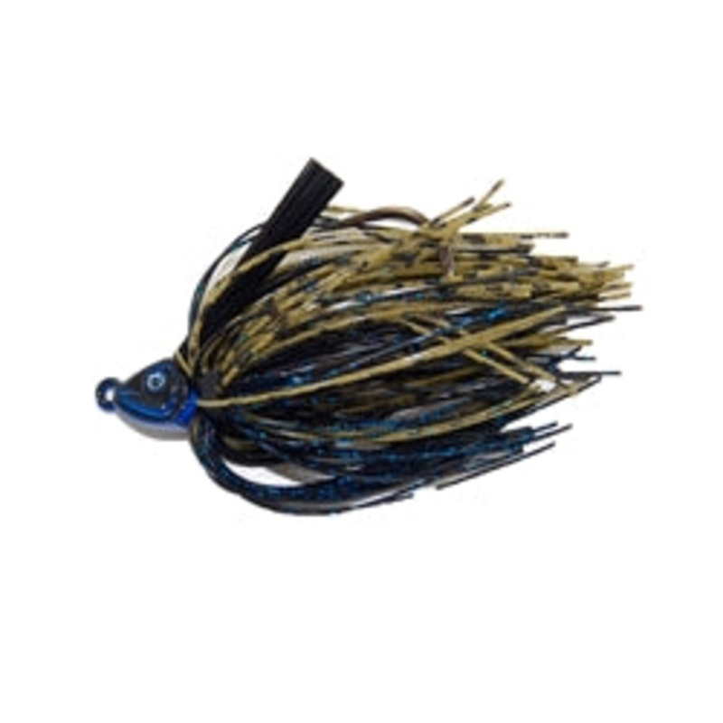 Gambler GOAT Swim Jig 1/2oz Black Blue Green Pumpkin