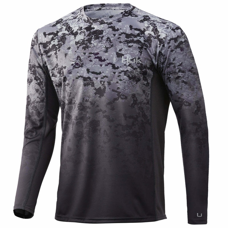 Huk Men’s Icon X Tide Change Fade Shirt H1200388 Castaway (953) Medium