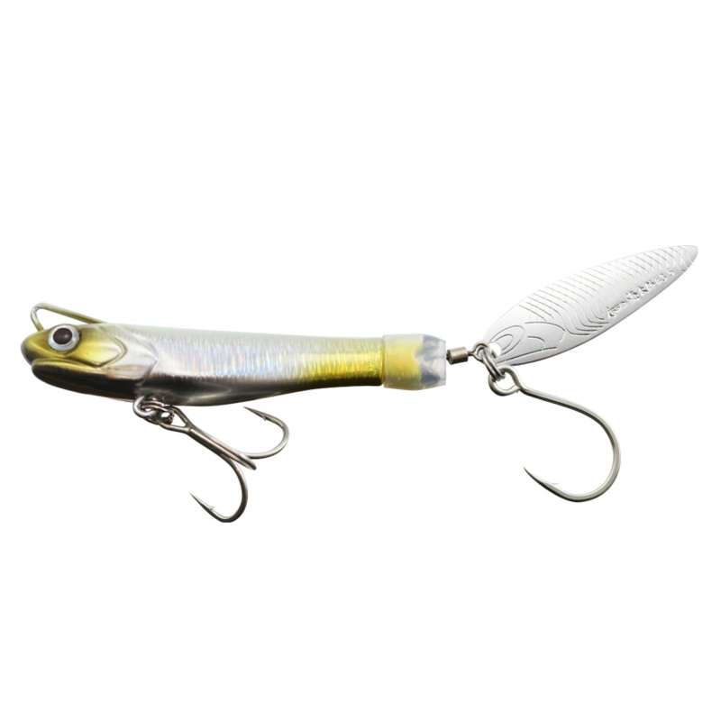 Issei Umitaro sakana spin Metal jig 30g #001 Glow Shirasu