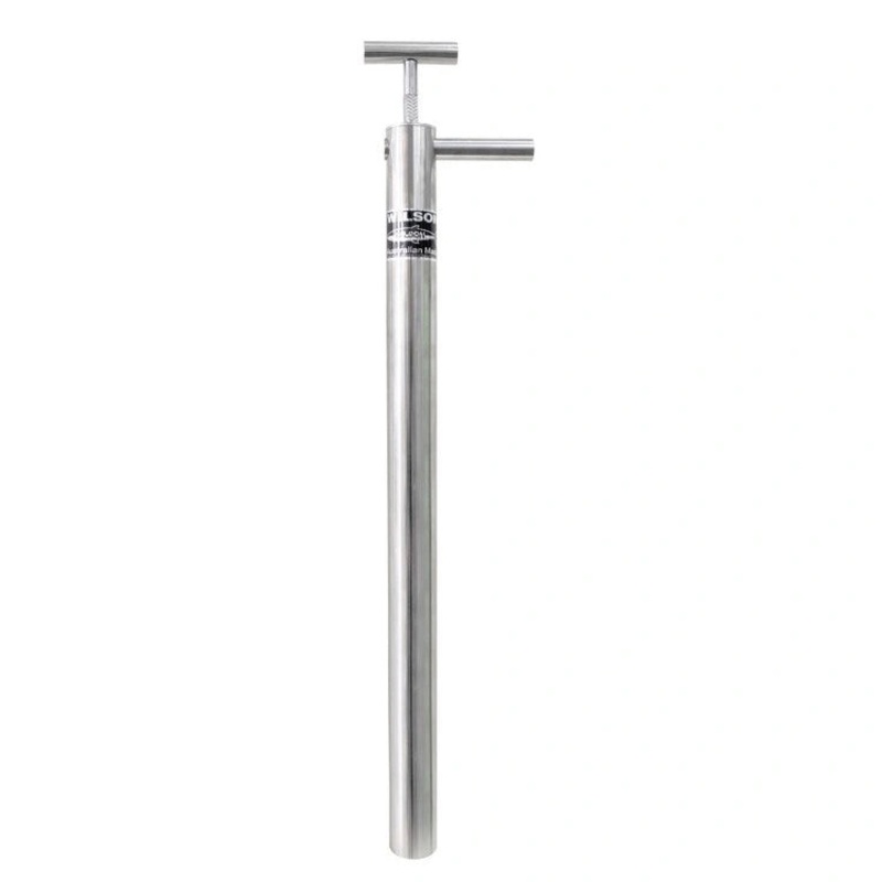 Wilson Stainless Steel Bait Pump with Stainless Handle Standard 24″