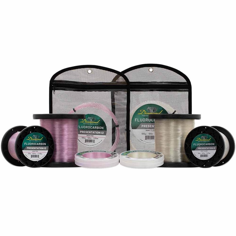 Diamond Presentation Gen II 25YD Fluorocarbon CLEAR 100LB