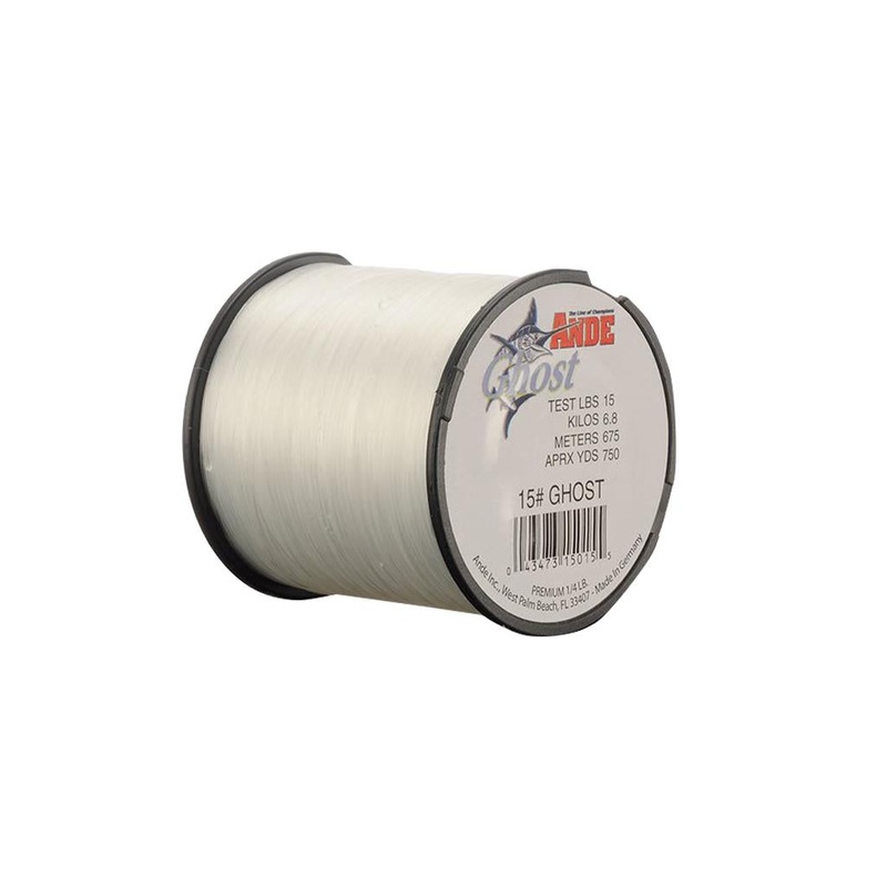 Ande Ghost Monofilament Line 015# 0.40mm 0750yd