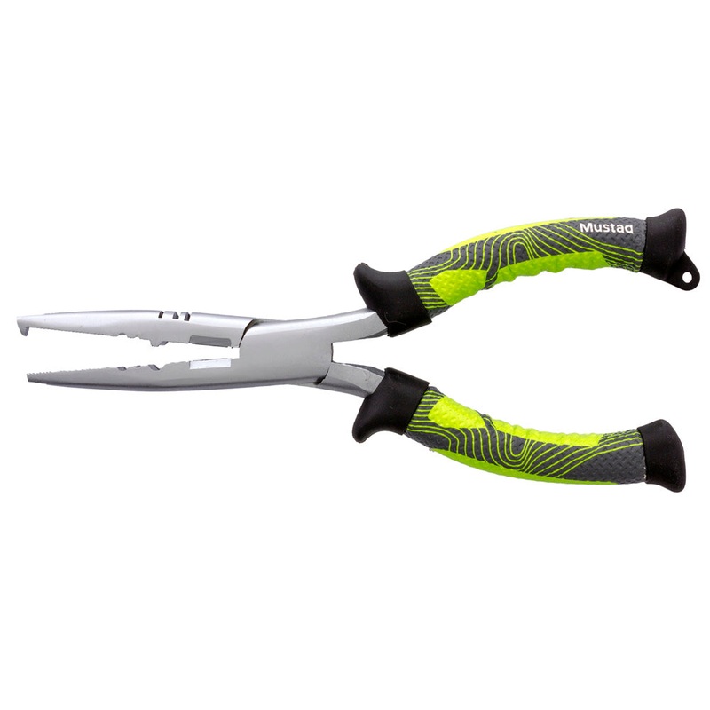 Mustad Green Small Split Ring Plier – Pearl Nickel