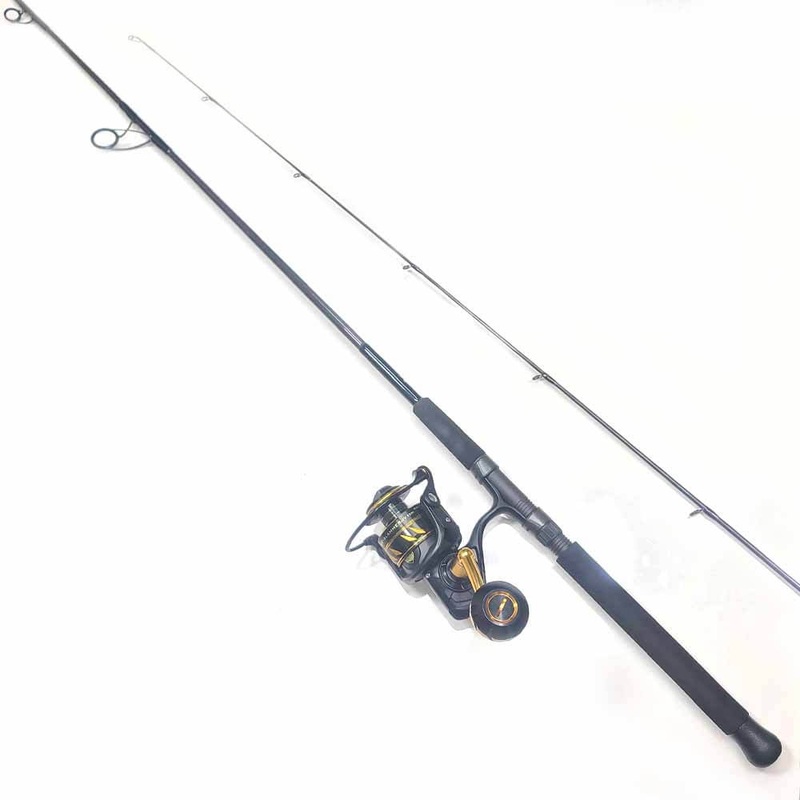 Penn Slammer SLAIV 5500 Reel Capt. Harry’s CHS715G Spinning Rod Combo