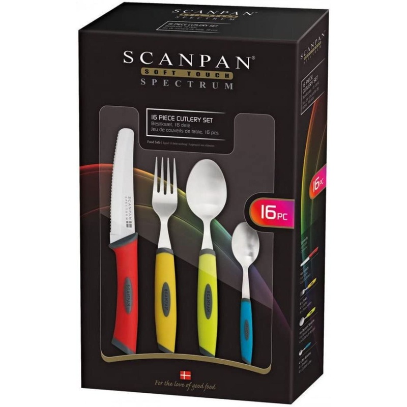 Scanpan Cutlery Set 16Pc MIXED
