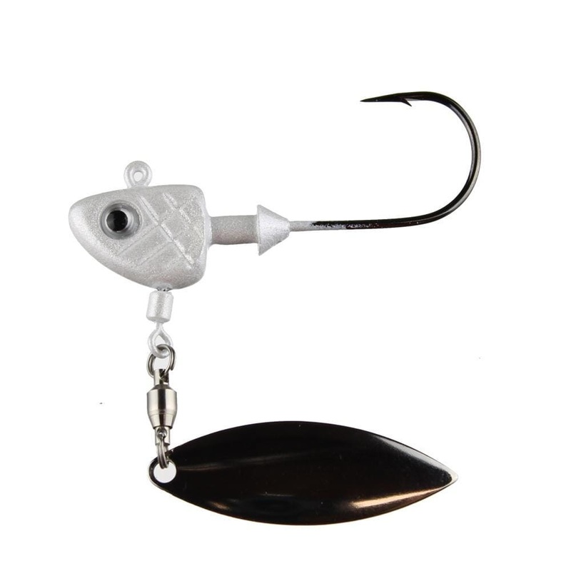 Spotsticker Underspin 7/16 Oz Pearl With Nickel Blade