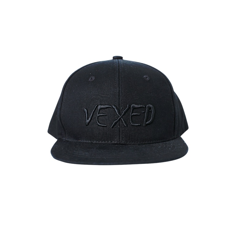 Vexed Flatbill Cap Black