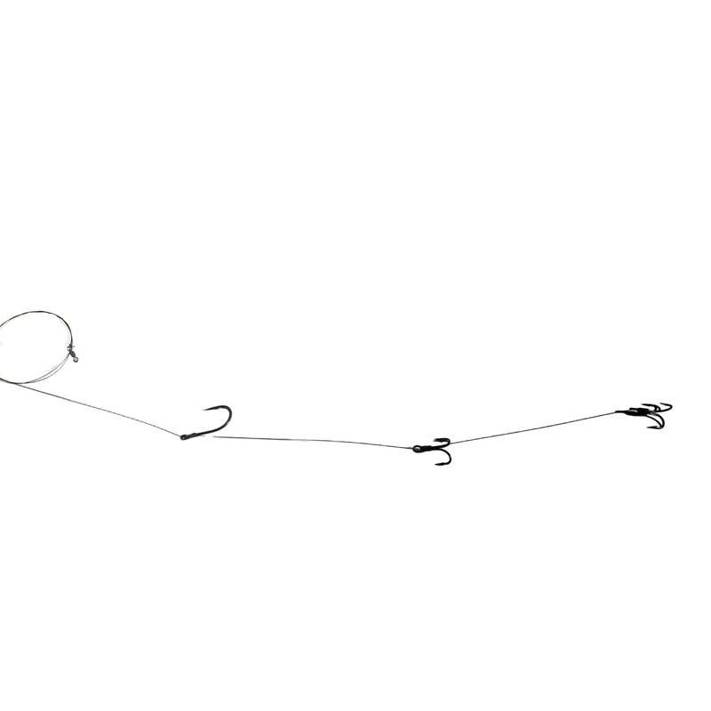 Dogfish Kingfish Rigs (Double Stinger) Medium